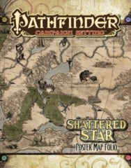 Shattered star poster map folio